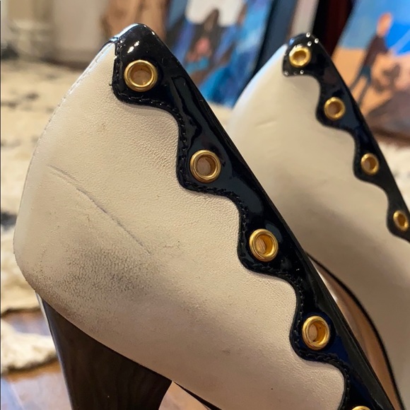 Versace Peeptoe Pumps - Picture 8 of 8